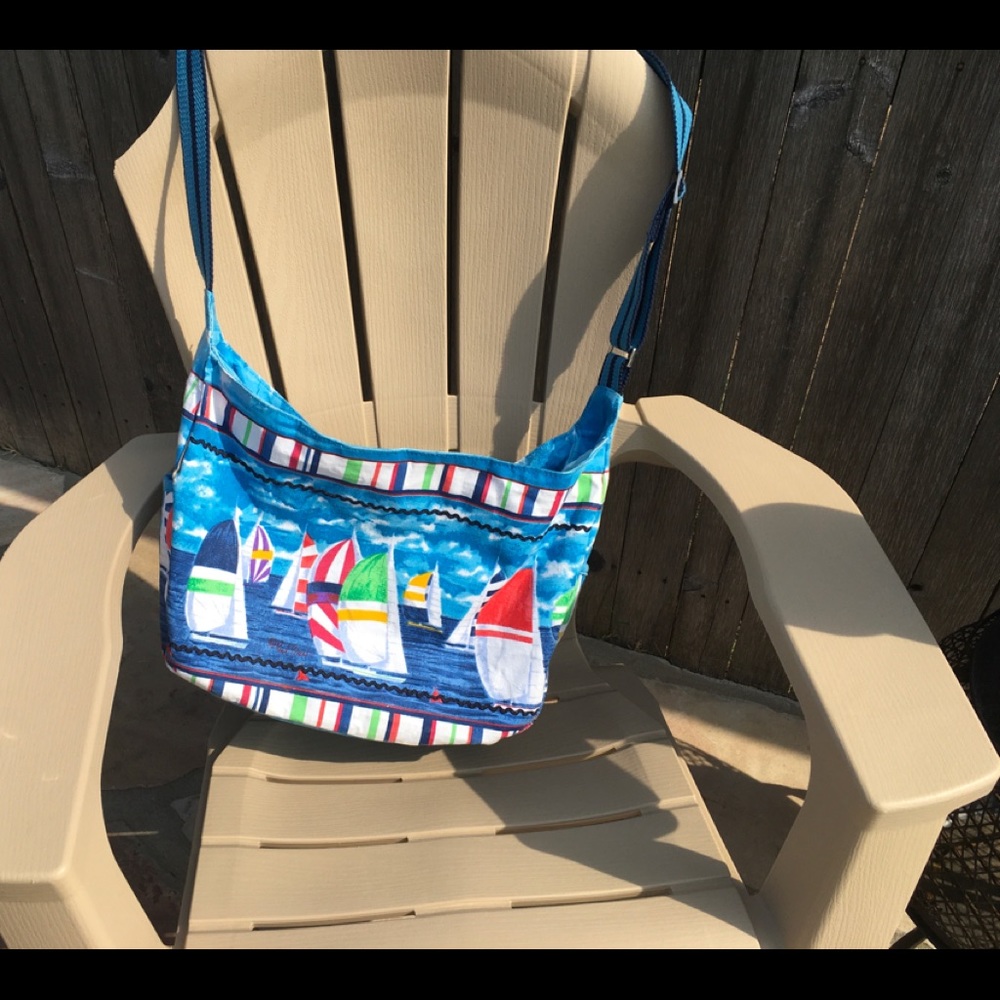 Canvas beach summer bag